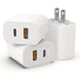 3 Pack i Phone 15 14 13 USB C Charger Block, iGENJUN 20W Dual Port QC + PD 3.0 Power Adapter Wall Charger, Double Fast Plug